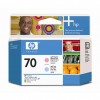 HP Druckk. Nr.70 lt. cyan/lt. mag.