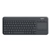 Logitech Wireless Touch Keyboard K400 Plus black