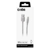 SBS USB Cable Lightning MFI Metallic Connector
