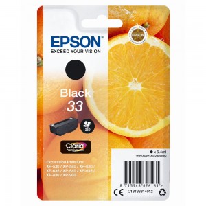 Epson Claria Premium Ink Nr.33 black
