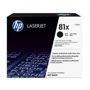 HP LJ Cartridge Nr.81X black 25K