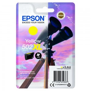 Epson Singlepack Ink Nr.502XL yell.