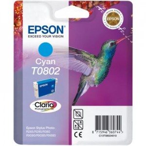 Epson Ink cyan T0802