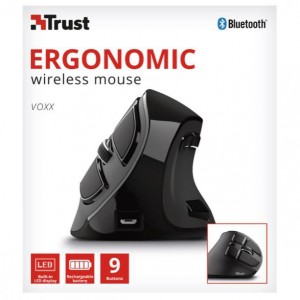 Trust VOXX Ergonomic Rechargeable Mouse black