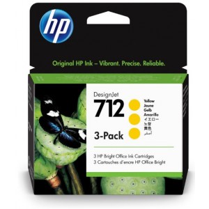 HP Ink Nr.712 yell. 29ml 1x3