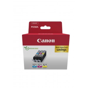 Canon Ink Value Pack C/M/Y je 9ml 1x3