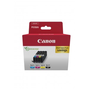 Canon Ink Value Pack C/M/Y/BK je 7ml 1x4