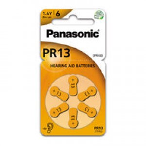 PANASONIC PR13 Hörgerätbatterie 6 Stk.