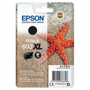 Epson Singlepack Ink Nr.603XL black T03A1