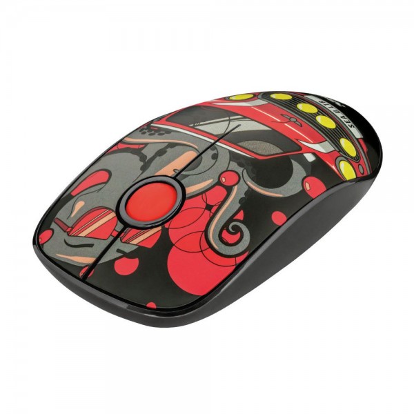 Trust SKETCH Wireless Silent Click Mouse red