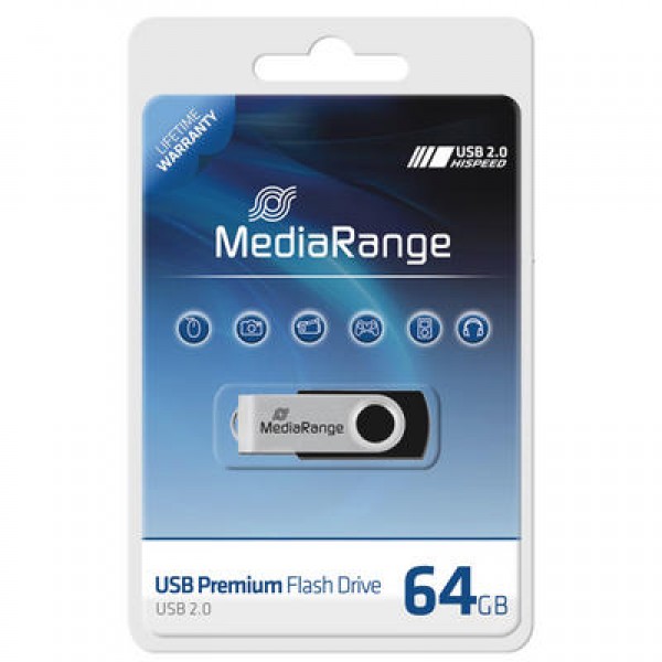 MediaRange USB Stick 2.0 64GB