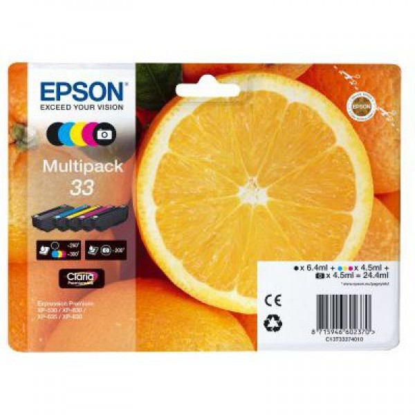 Epson Claria Premium Ink Multipack Nr.33 1x5