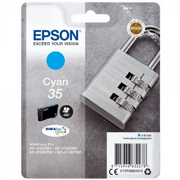 Epson DuraBrite Ultra Ink Nr.35 cyan