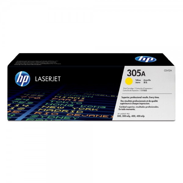 HP LJ Cartridge Nr.305A yell. 2,6K