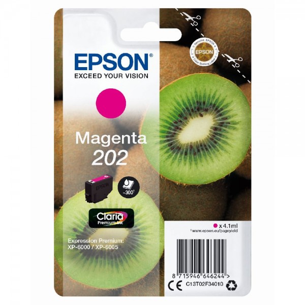 Epson Clara Premium Ink Nr.202 mag.