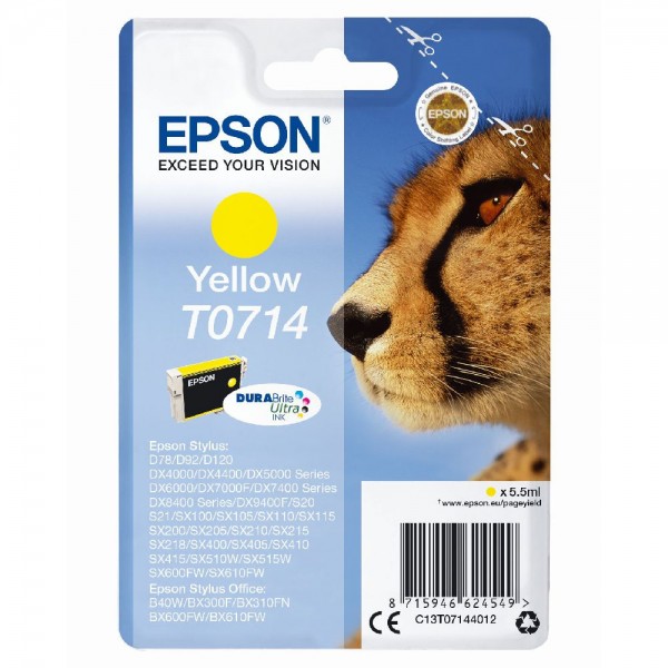 Epson Ink yell. T0714