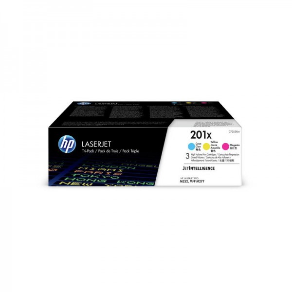 HP LJ Cartridge Nr.201X C/M/Y Tri-pack