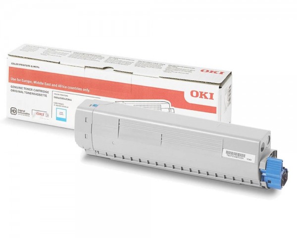 OKI Toner C824/834/844 cyan 5K