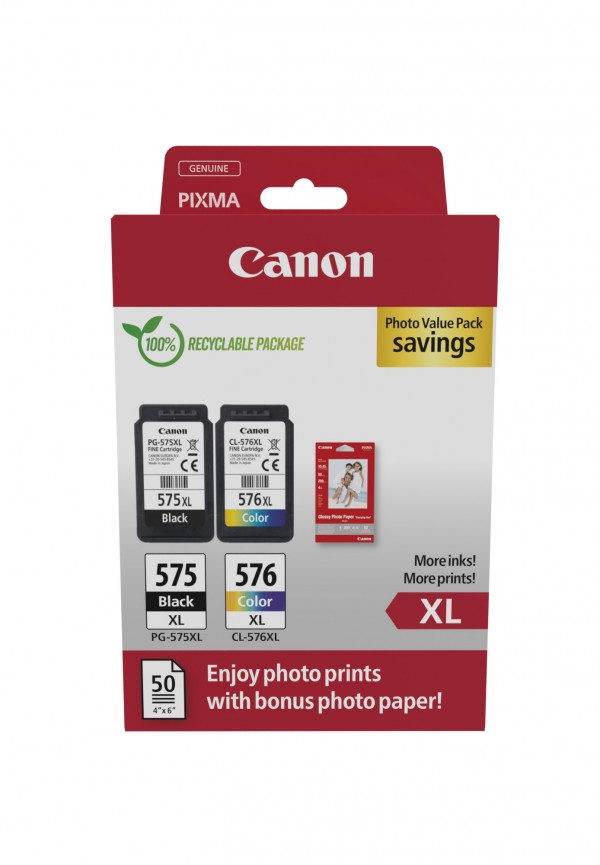 Canon Photo Value Pack Ink Series black/color 1x2