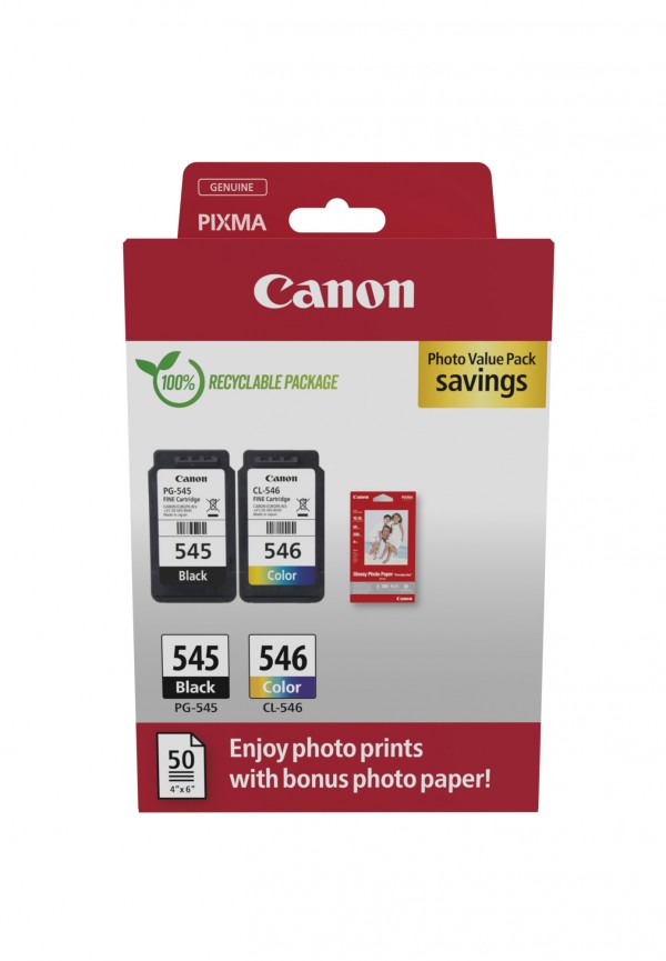 Canon Photo Value Pack Ink Series black/color 1x2