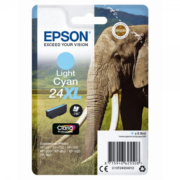 Epson Claria Ink Nr.24XL photo light cyan