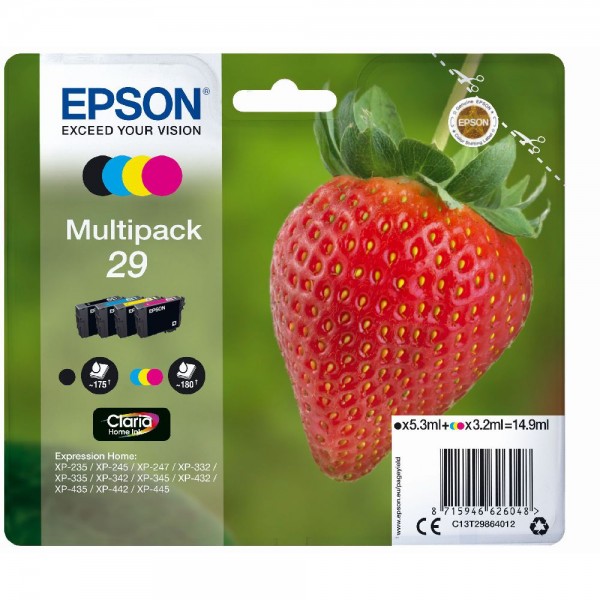 Epson Claria Home Ink Multipack Nr.29 1x4