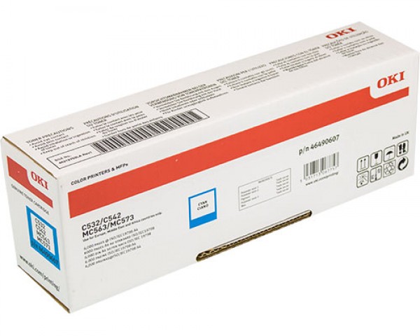 OKI Toner MC573DN cyan 6K
