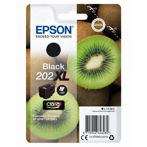 Epson Clara Premium Ink Nr.202XL black