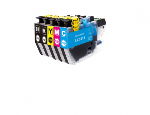 AA BRO LC3213 Patr. Set Nachbau 2x Black je 1xCMY
